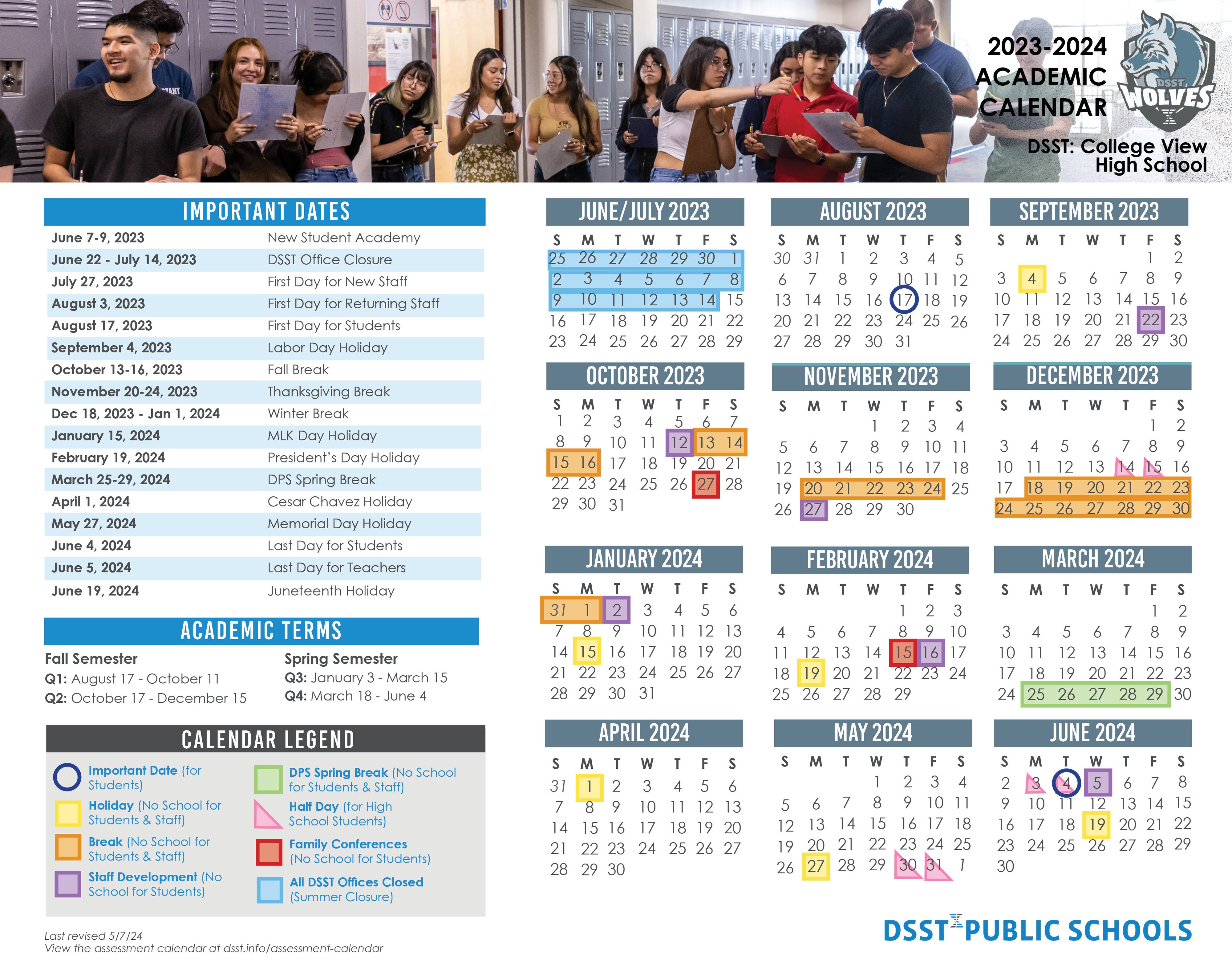 Dsst Byers Calendar 24-25